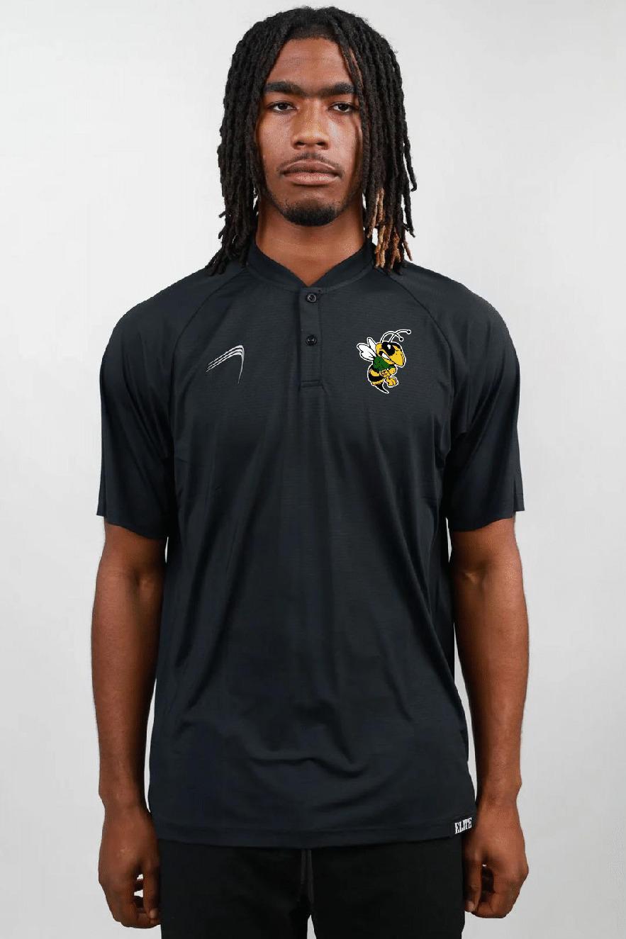 Rayville Hornets Golf Polo - Black