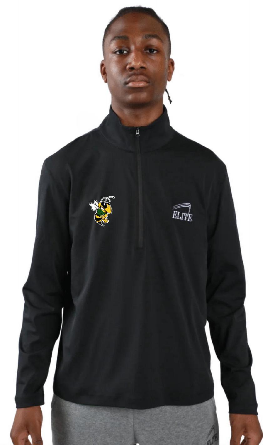 Rayville Hornets Training 1/4 Zip - Black