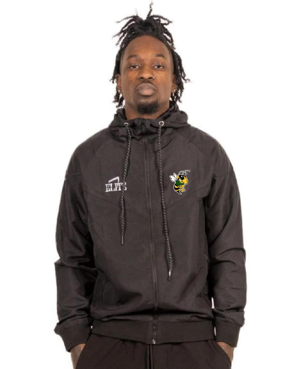 Rayville Hornets Windbreaker - Black