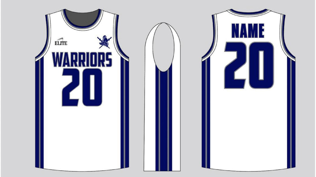 Family Christian Community School Basketball Jersey - White