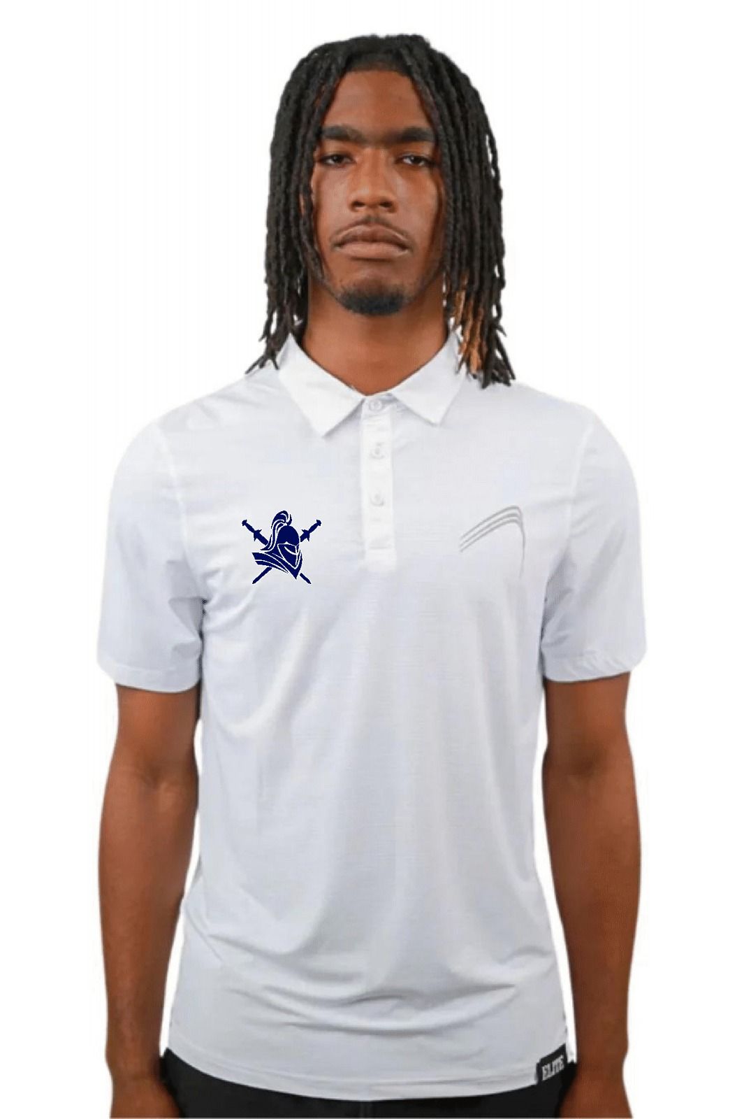 Family Christian Community School ELITE Performance Polo - White