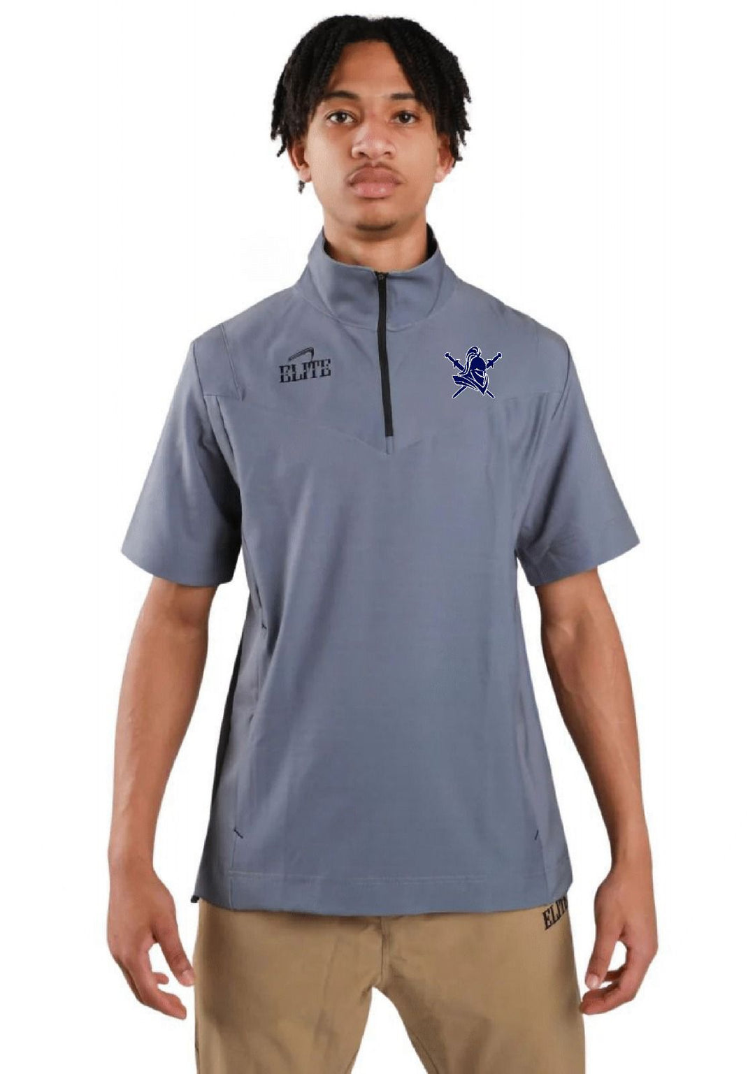 Family Christian Community School ELITE Sideline Pullover - Grey