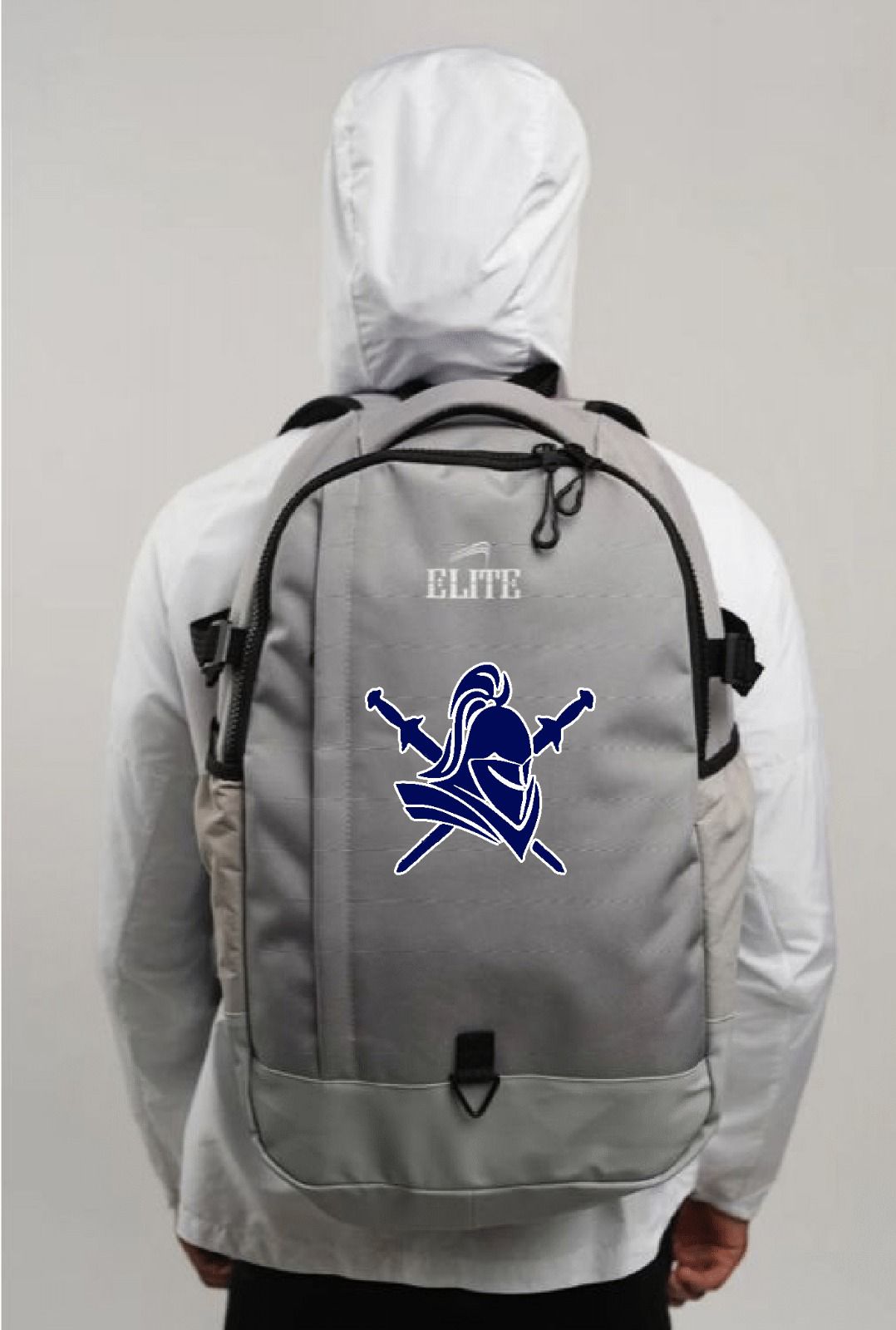 Family Christian Community School XL Backpack - Grey