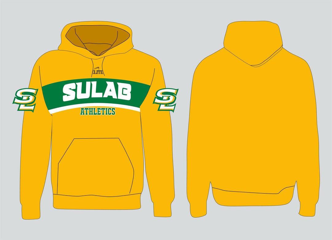 SULAB ATHLETICS Hoodie - Yellow