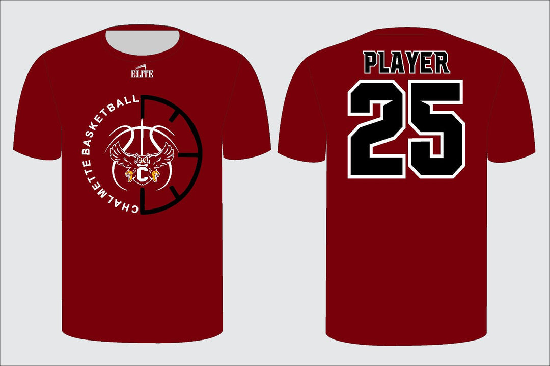 Chalmette Basketball T-Shirt - Red