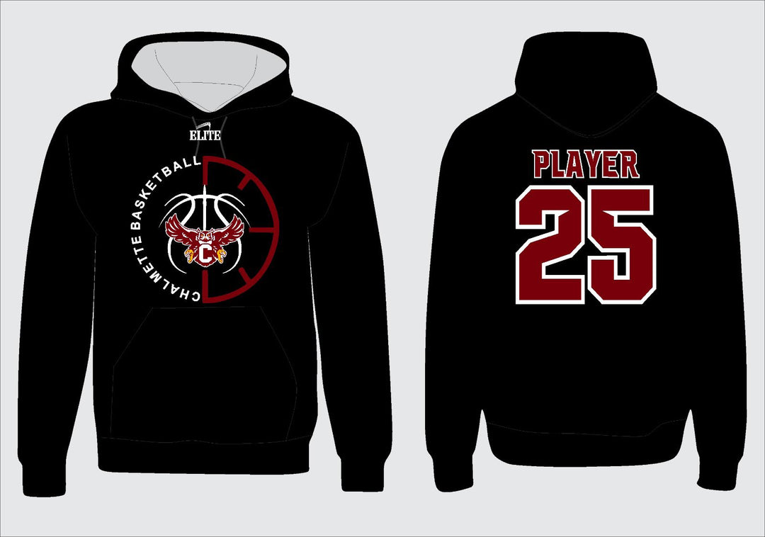 Chalmette Basketball Hoodie - Black