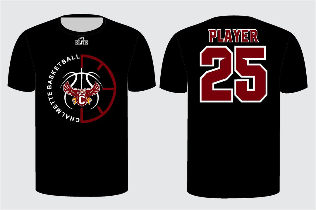 Chalmette Basketball T-Shirt - Black