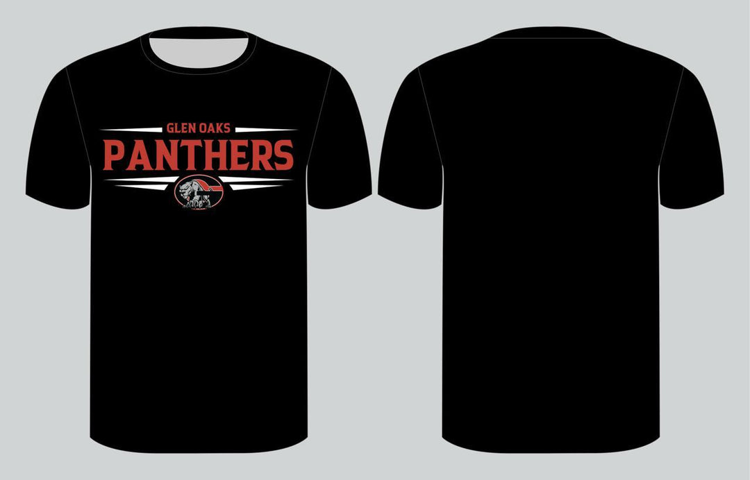 Glen Oaks Panthers T-shirt - Black