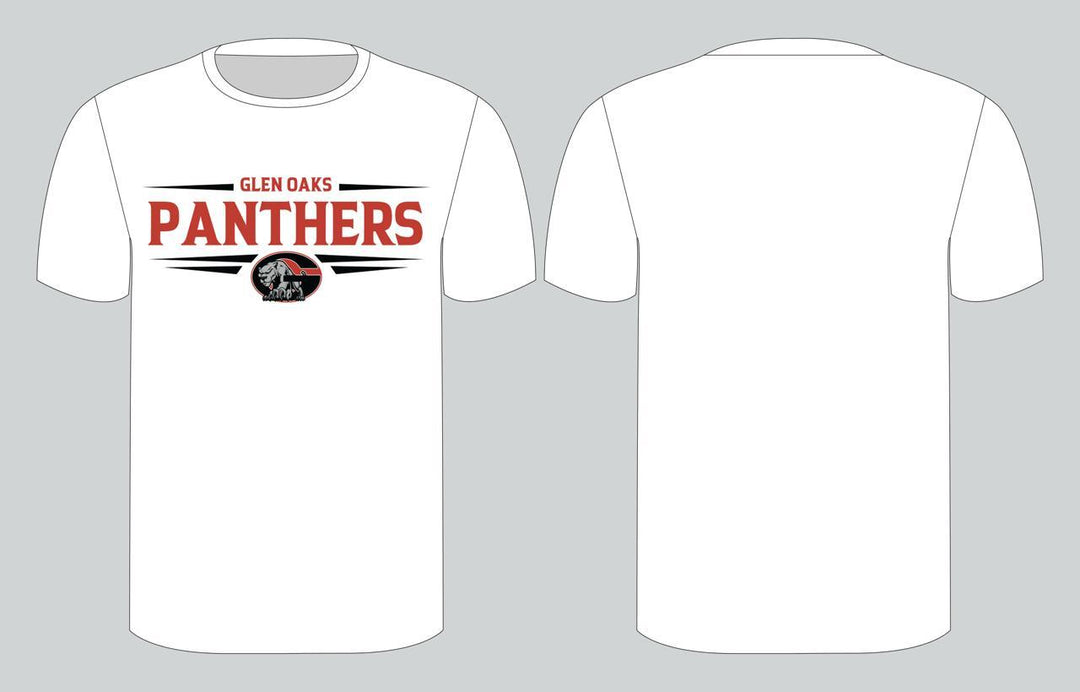Glen Oaks Panthers T-shirt - White