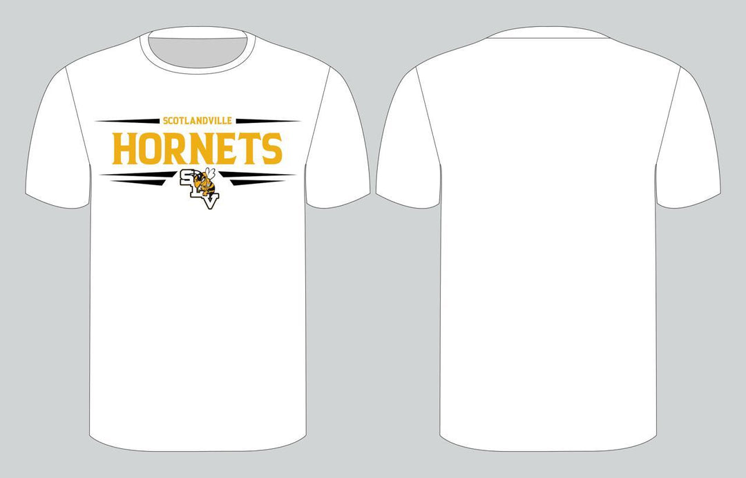 Scotlandville Hornets T-shirt - White