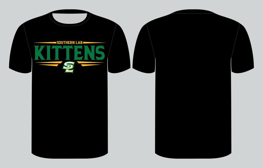 Southern lab Kittens T-shirt - Black