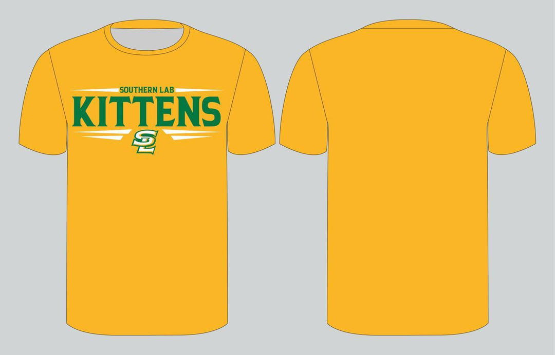Southern lab Kittens T-shirt - Yellow