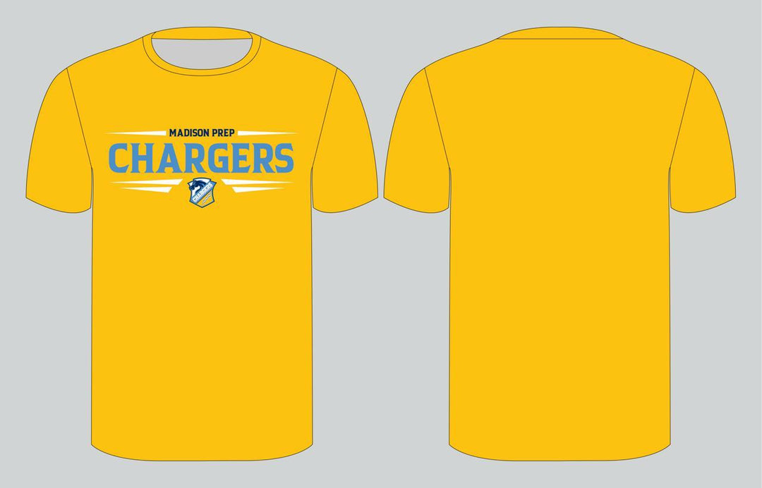 Madison Prep Chargers T-shirt - Yellow