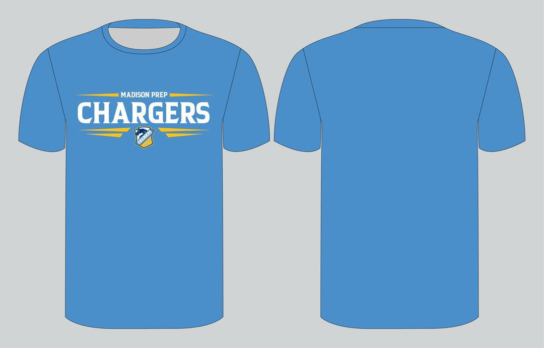 Madison Prep Chargers T-shirt - Blue