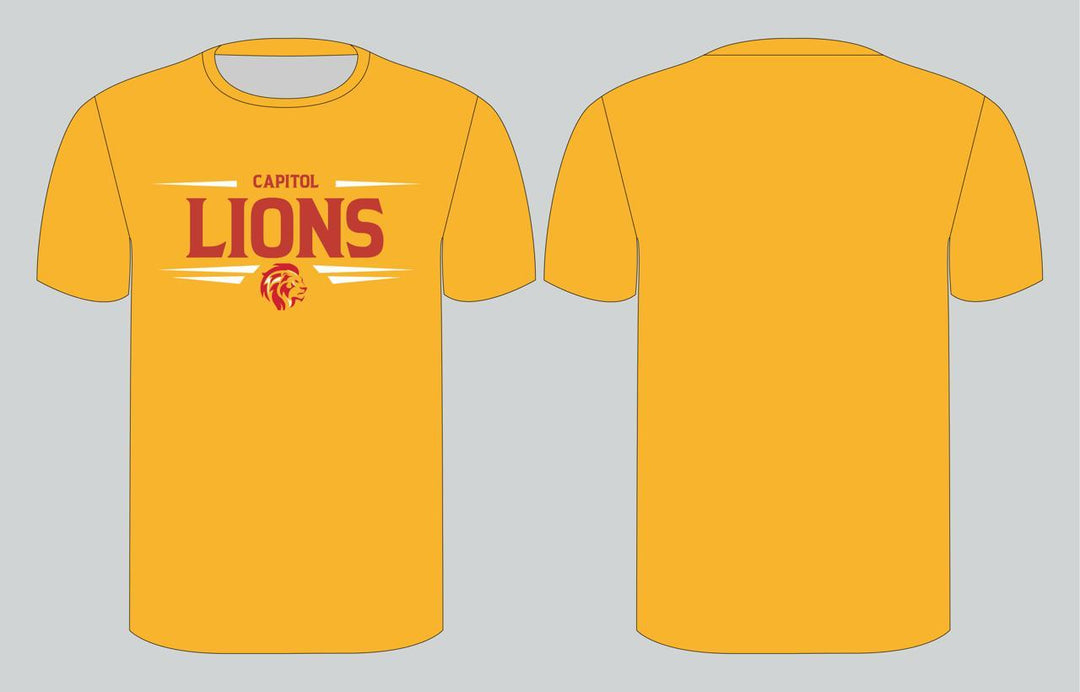 Capitol Lions T-shirt - Yellow