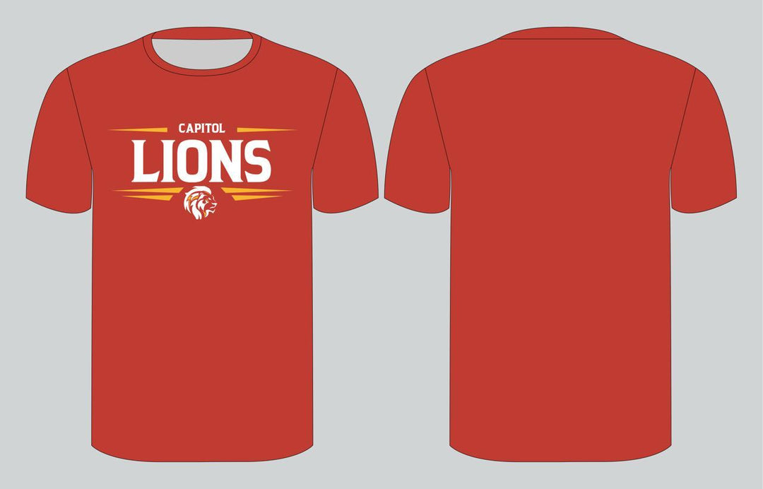 Capitol Lions T-shirt - Red