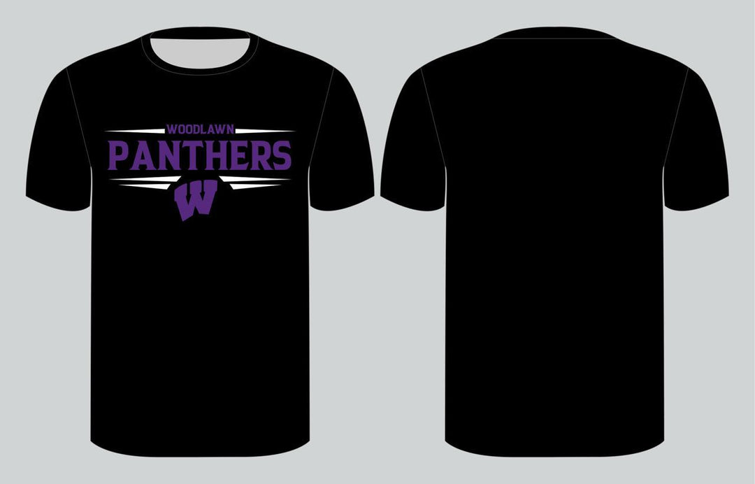 Woodlawn Panthers T-shirt - Black