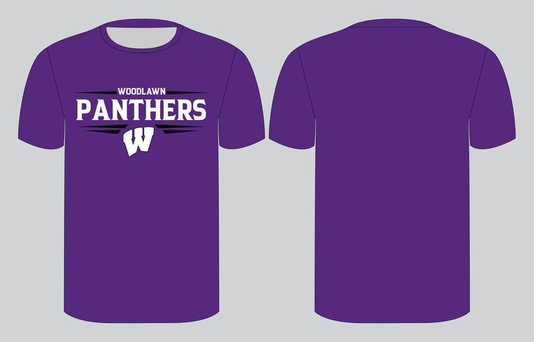 Woodlawn Panthers T-shirt - Purple