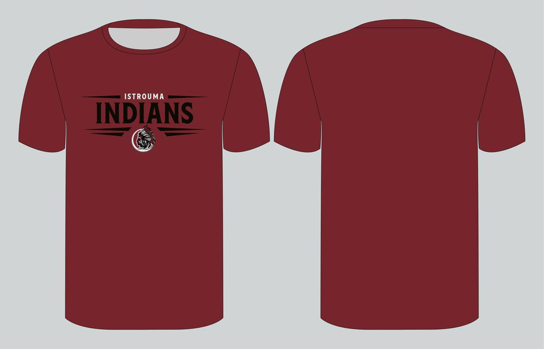 Istrouma Indians T-shirt - Maroon