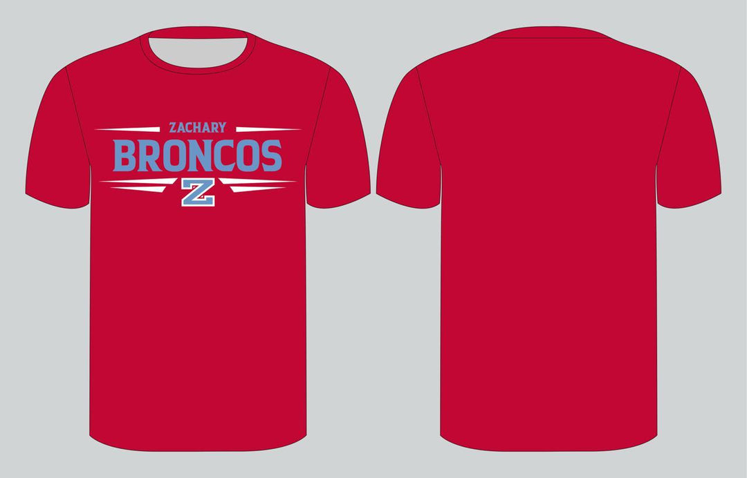 Zachary Broncos T-shirt - Red