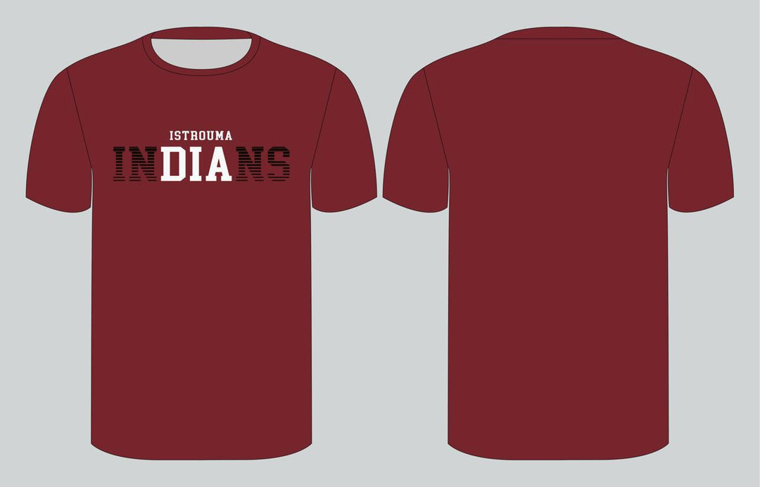 Istrouma Indians T-shirt - Maroon
