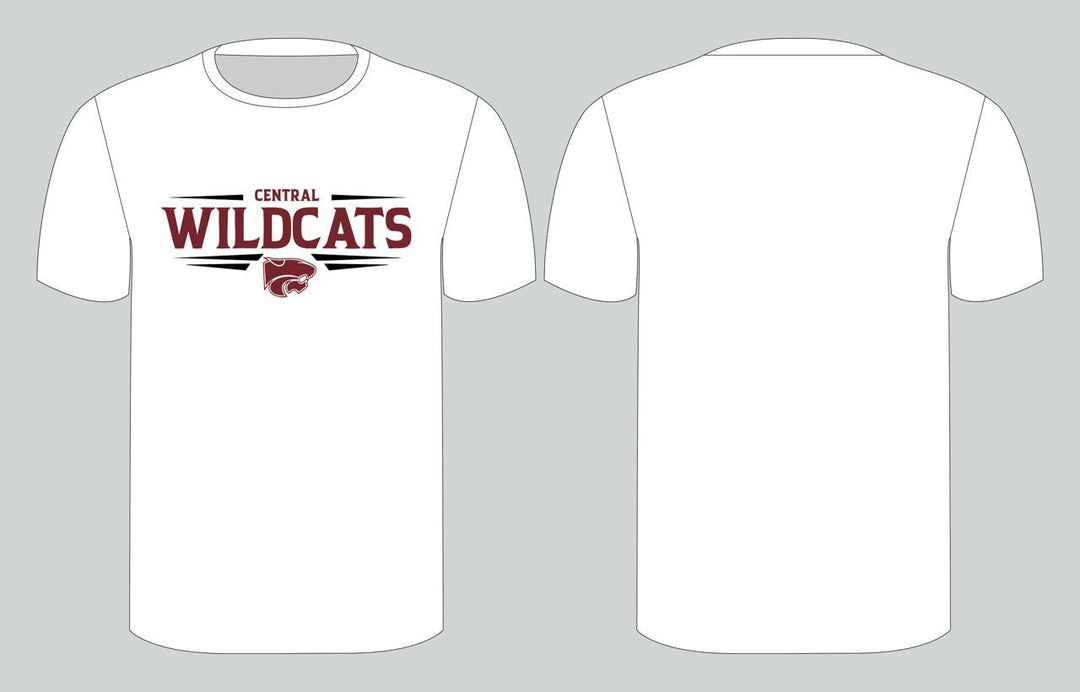 Central Wildcats T-shirt - White
