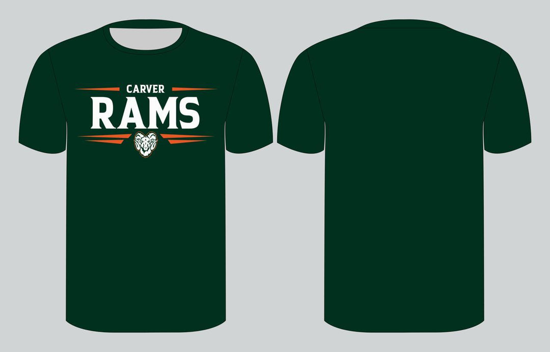 Carver Rams T-shirt - Green