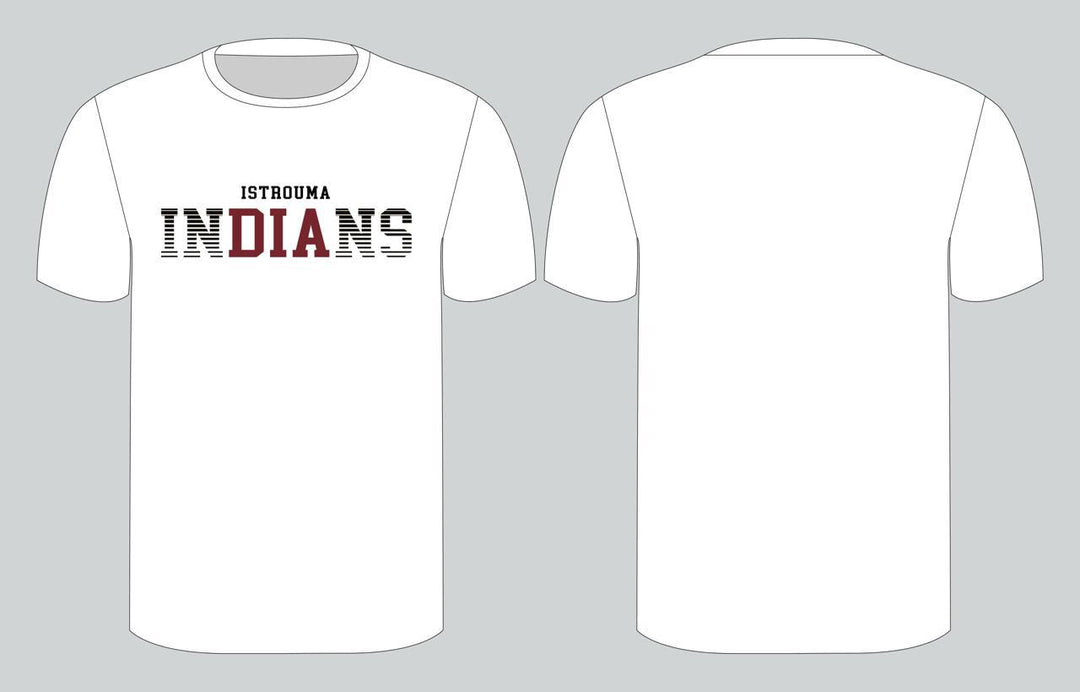 Istrouma Indians T-shirt - White