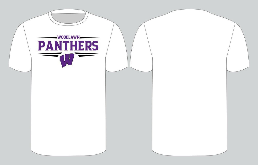 Panthers T-shirt - White (Purple Logo)