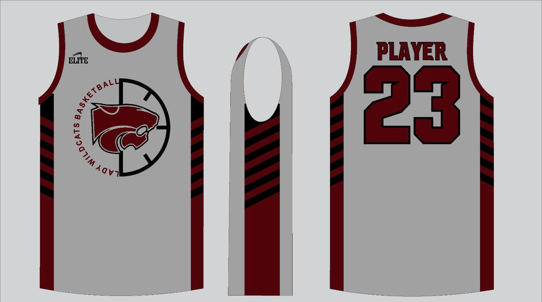 Central Player Reversible Practice Jersey - Grey