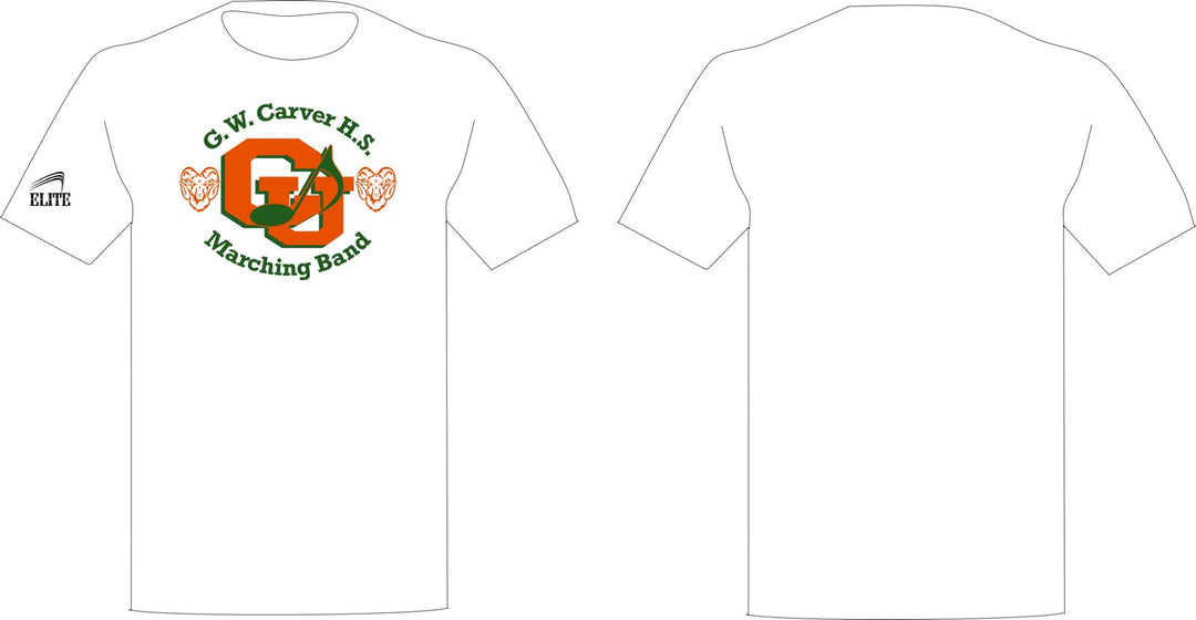 Carver Band Parent and Friends Shirt - White