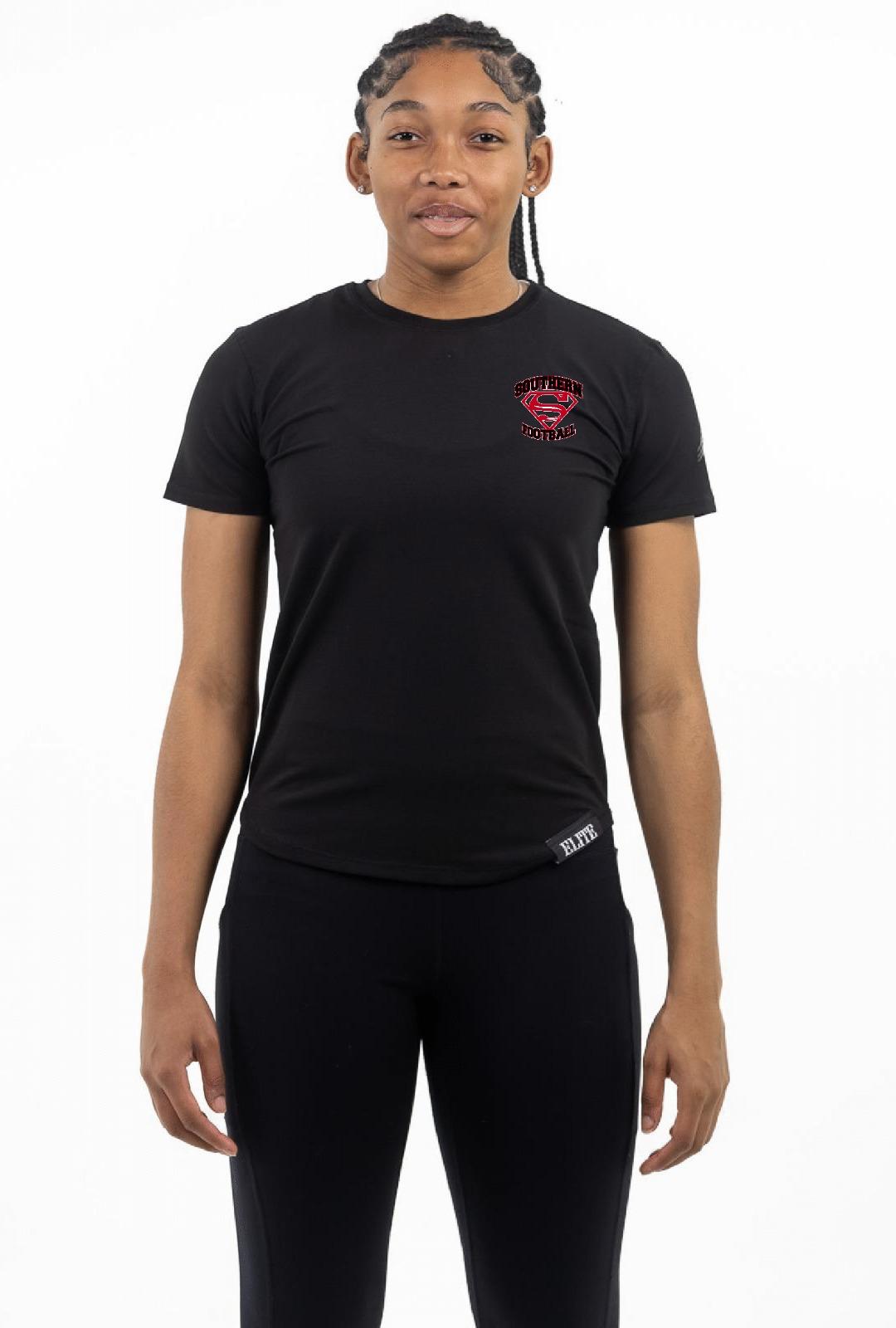 SOUTHERN HIGH FOOTBALL TEAM SHOP Women's T-Shirt - Black - SUP