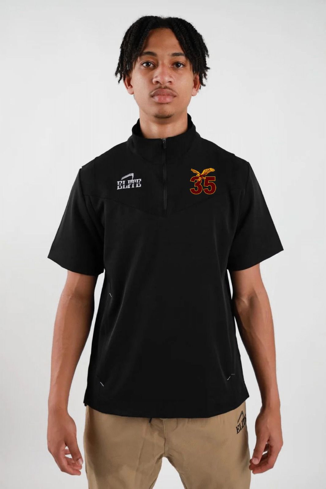 McDonough 35 Team Shop Panel Pullover - Black