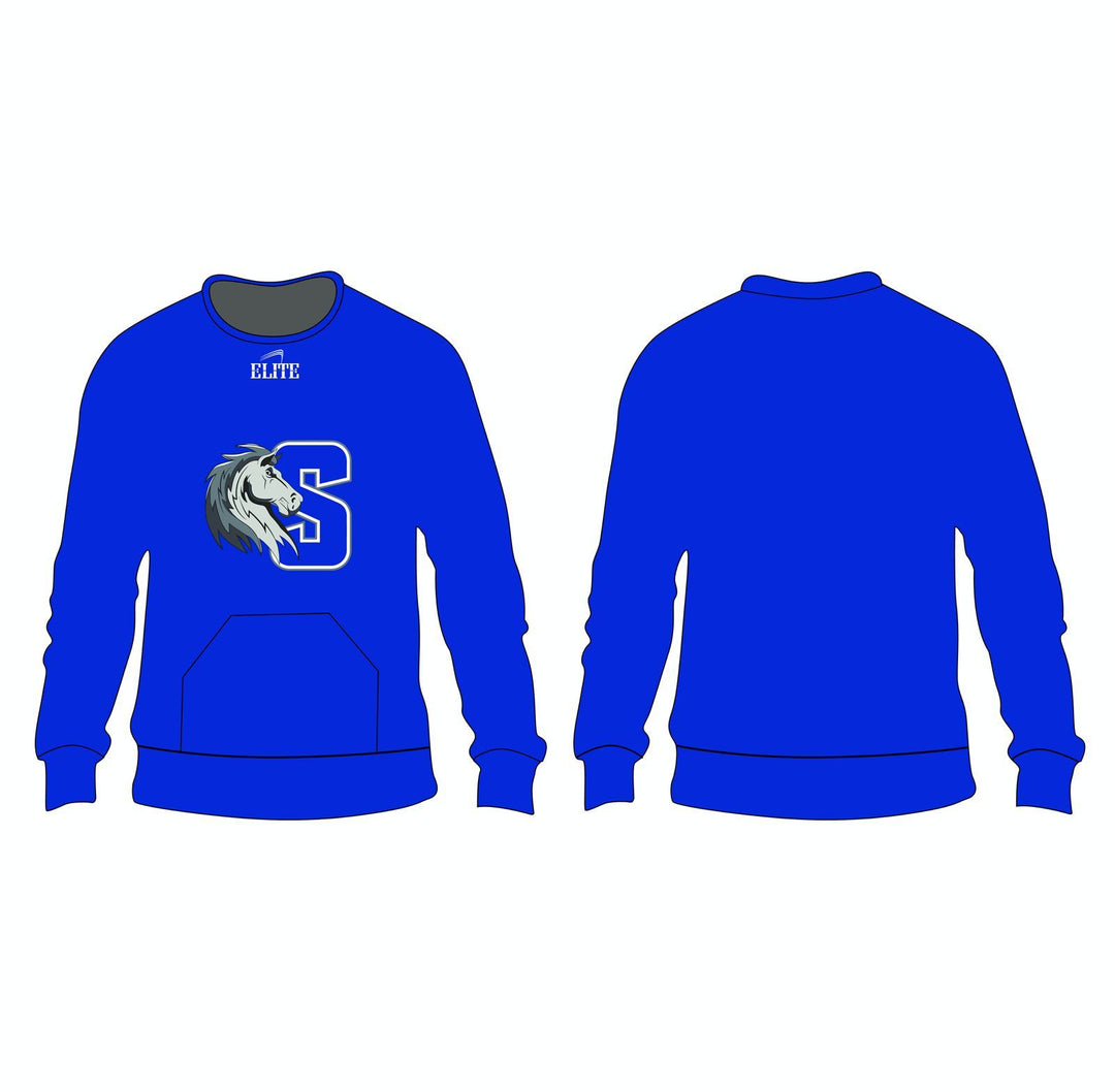 Scotlandville Middle Girls Basketball Store - Sweat Shirt - blue