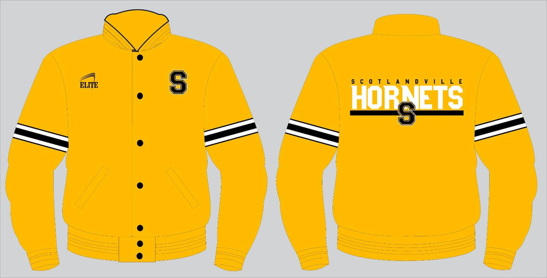 Hornets Bomber Jacker - Yellow (S Logo)