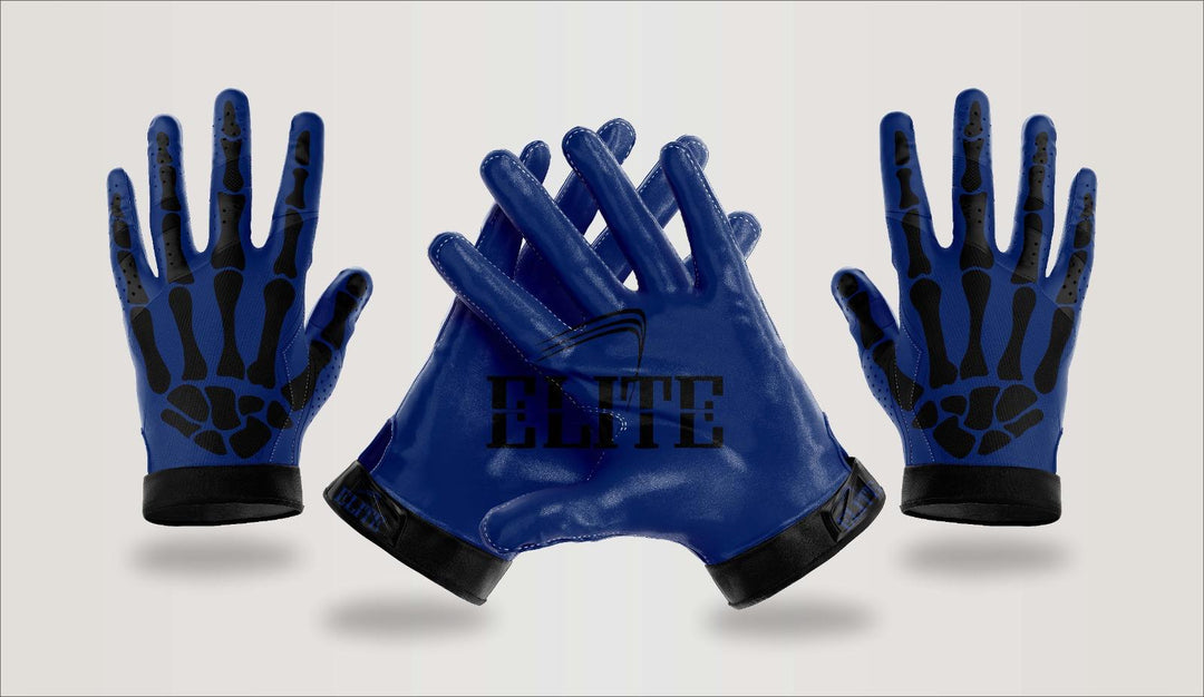 Blue Skeleton Hands