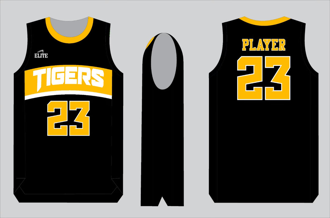 Chapel Hill Fan Name&Number Basketball Jersey - Black