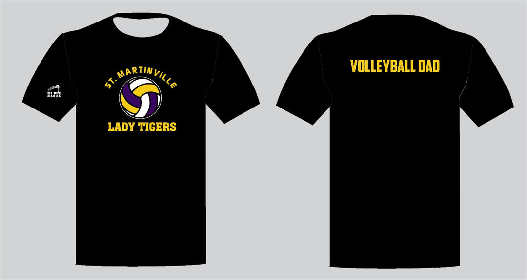 St. Martinville High School Team Store - Half Sleeve Black Shirt