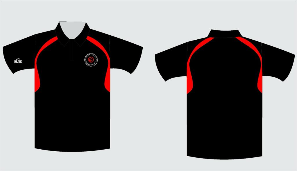 CHERRY BASKETBALL STORE polo - Black