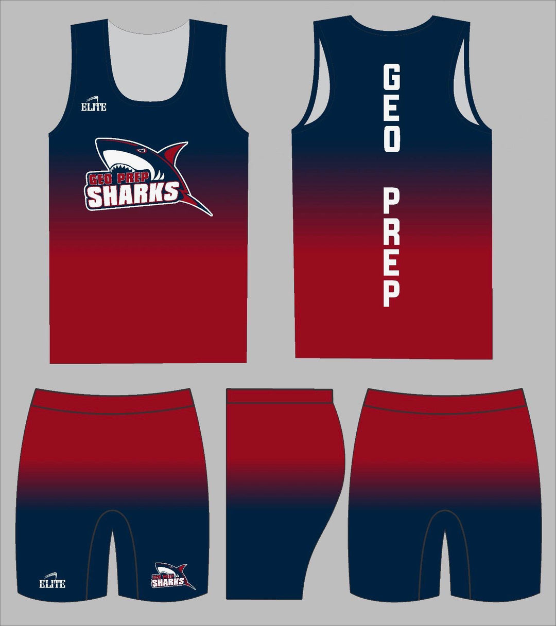 Girl Sharks Track Uniform