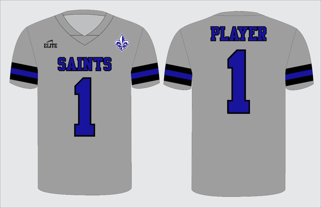 Saints Football Jersey - Grey