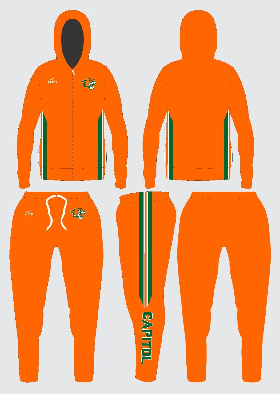 Capitol MS Elite Track Suit - Orange