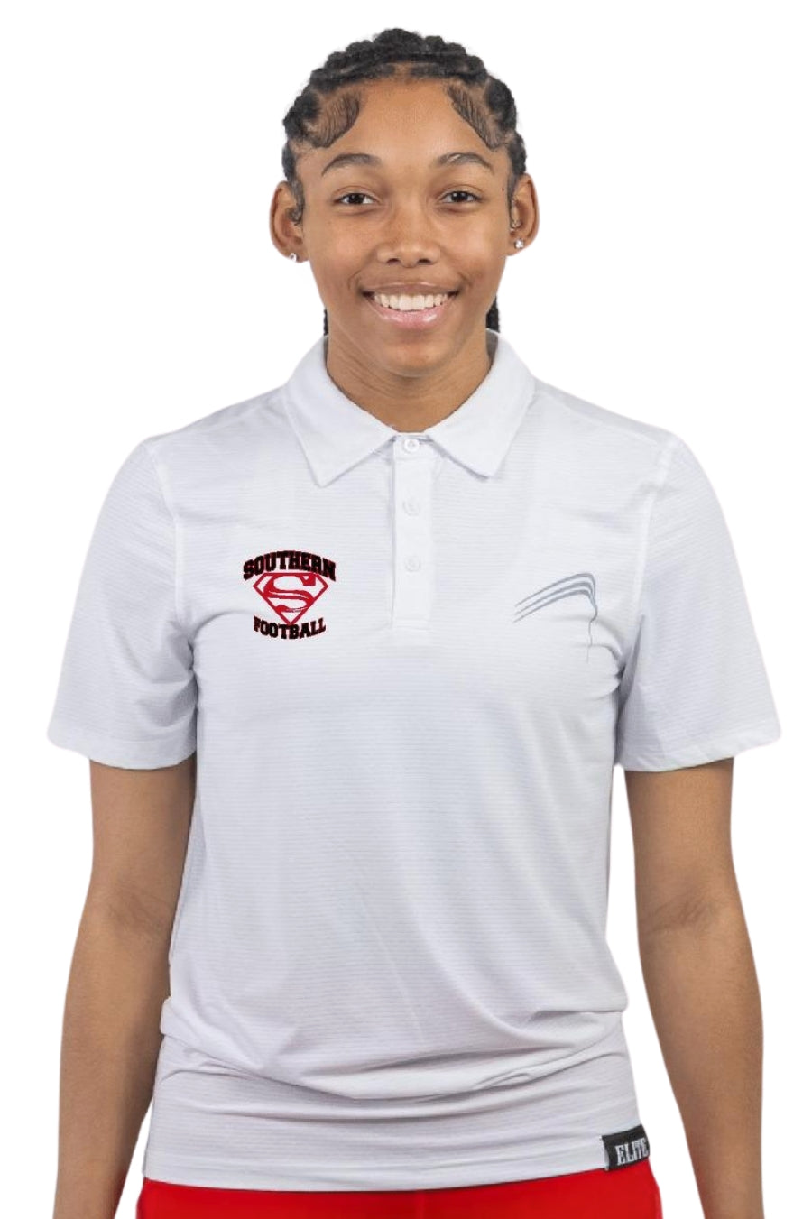 SOUTHERN HIGH FOOTBALL TEAM SHOP Women's Polo - White