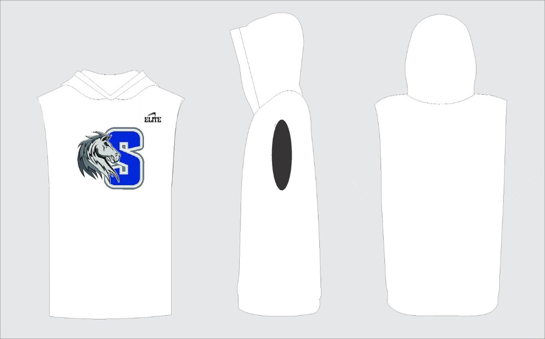 SCOTLANDVILLE MIDDLE - Sleeveless Shooting Shirt - white