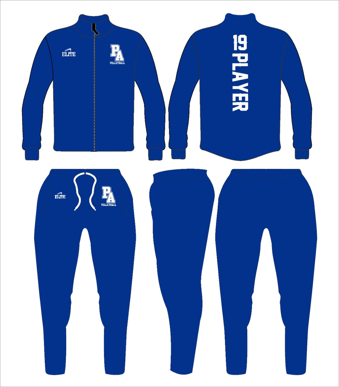 Walking Suit Blue