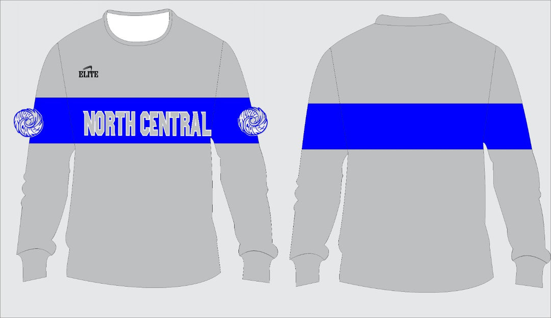 North Central Fan Long Sleeve Shirt - Gray