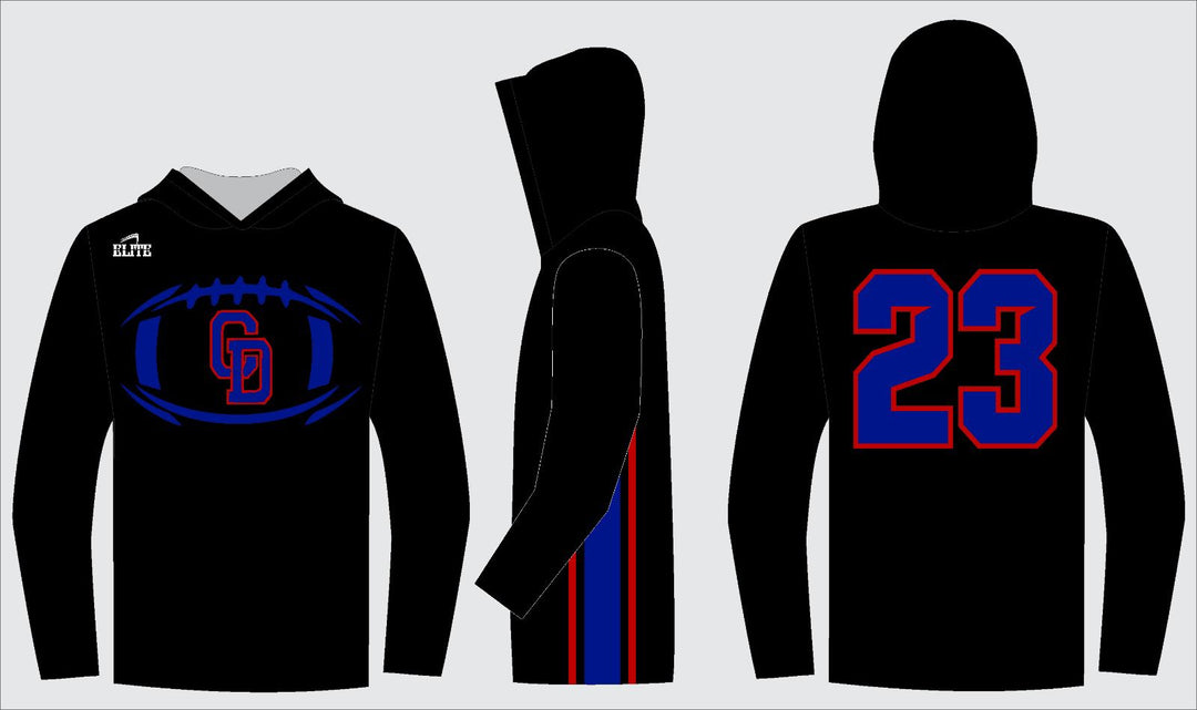 Country Day Long Sleeve Shirt With Hood