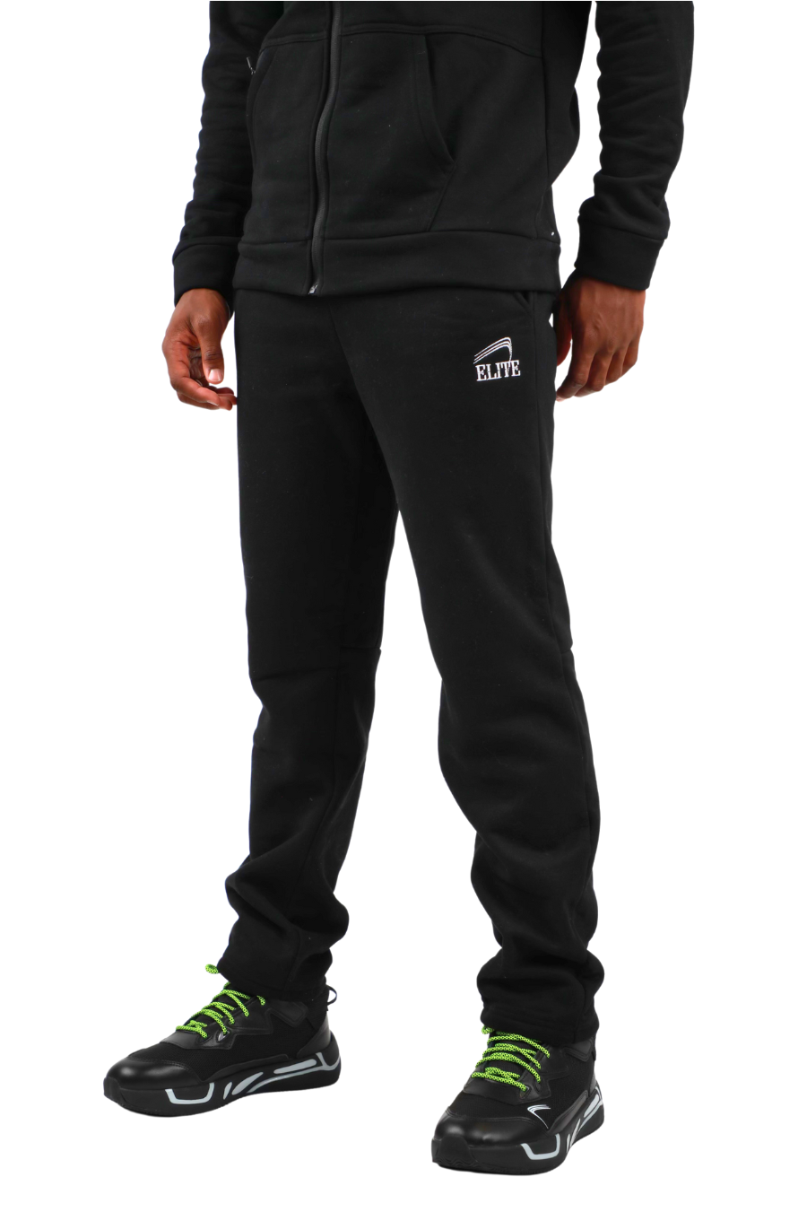 ELITE THERMAL TITAN FLEECE PANT - Black