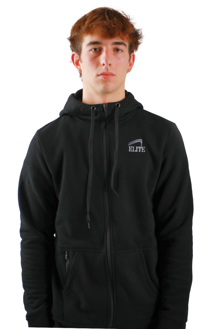 ELITE THERMAL TITAN FLEECE HOODY - Black