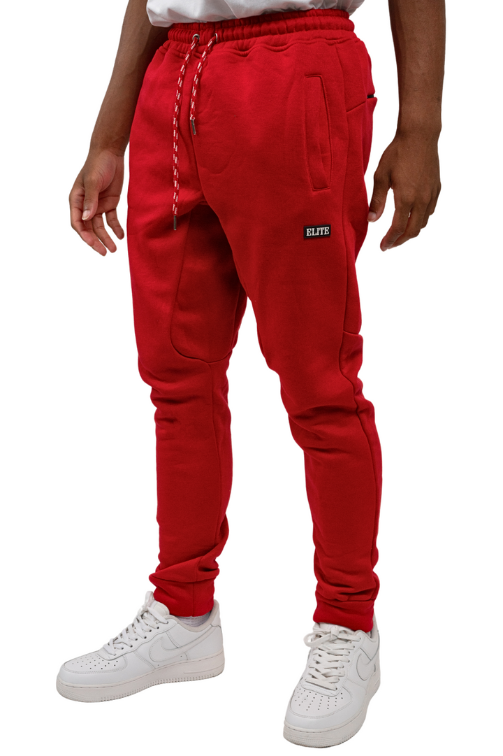 Elite Core Jogger Pants - Red